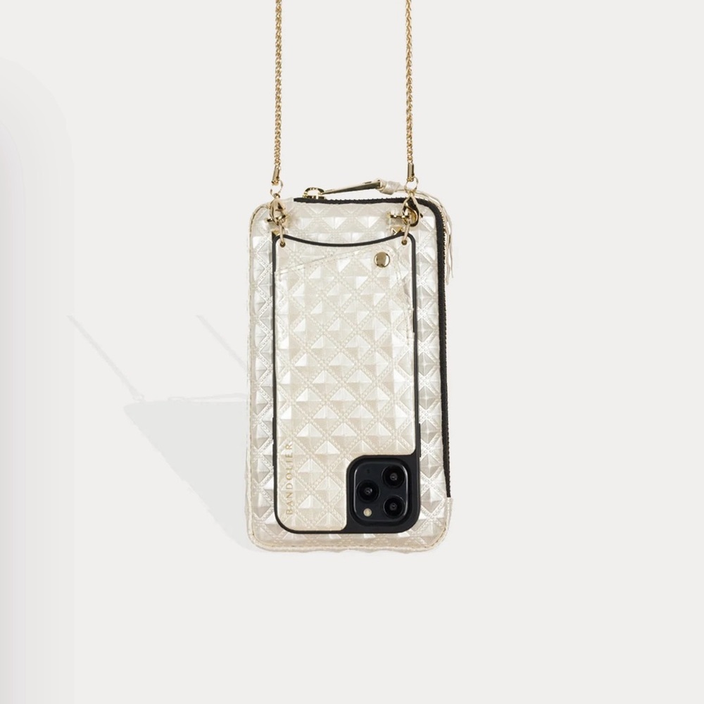 Sheila Bandolier iPhone 14 Pro case and Expanded Pouch